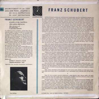 LP Franz Schubert: Výběr Písní Z Cyklu Spanilá Mlynářka, Op. 25