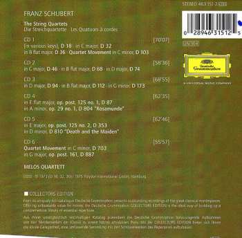 6CD/Box Set Franz Schubert: The String Quartets