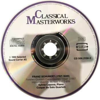 CD Franz Schubert: Forellen-quintett / Piano-quintet "Trout" D 667 - Impromptus Op. 90 Nos. 1-4 D 899