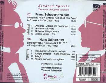 2CD Franz Schubert: Kindred Spirits