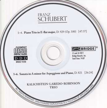 2CD Franz Schubert: The Piano Trios • Arpeggione Sonata