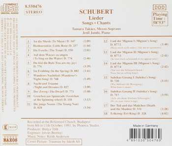 CD Franz Schubert: Lieder