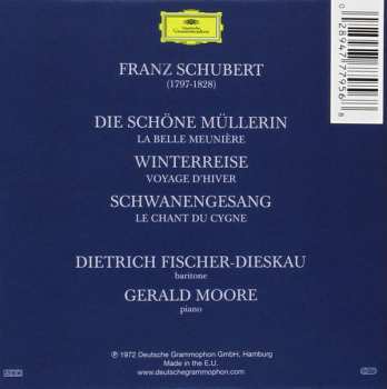 3CD/Box Set Franz Schubert: The Song Cycles: Die Schöne Müllerin • Winterreise • Schwanengesang