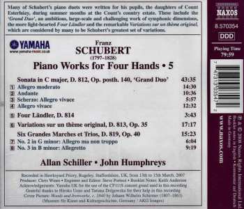CD Franz Schubert: Piano Works For Four Hands • 5