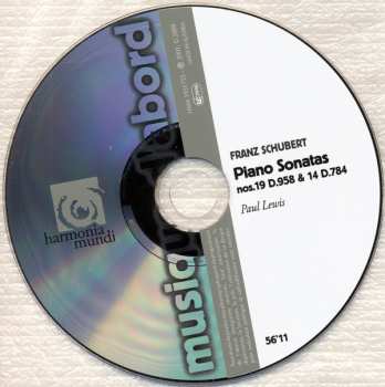 CD Franz Schubert: Piano Sonatas nos.14 D.784 & 19 D.958