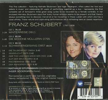 3CD Franz Schubert: Song Cycles: Winterreise・Die Schöne Müllerin・Schwanengesang