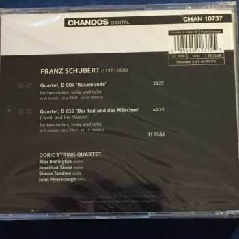 CD Franz Schubert: String Quartets