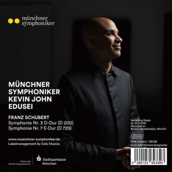 CD Franz Schubert: Symphony No. 3 & 7