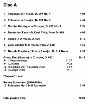 7CD/Box Set Franz Schubert: The Complete Original Piano Duets