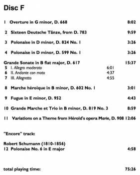 7CD/Box Set Franz Schubert: The Complete Original Piano Duets