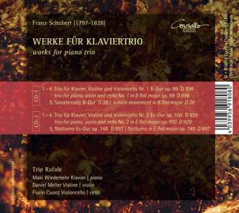 2CD Franz Schubert: Werke Für Klaviertrio