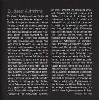 CD Franz Schubert: Winterreise