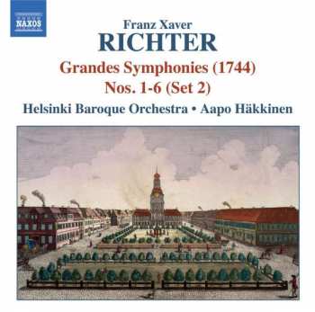 CD Franz Xaver Richter: Grandes Symphonies Vii-xii  Set 2
