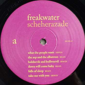 LP Freakwater: Scheherazade LTD