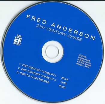 CD Fred Anderson: 21st Century Chase
