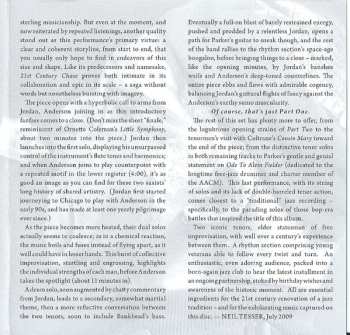CD Fred Anderson: 21st Century Chase