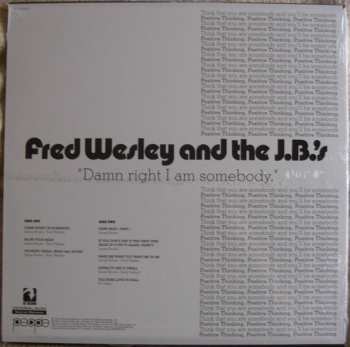 LP Fred Wesley & The JB's: Damn Right I Am Somebody
