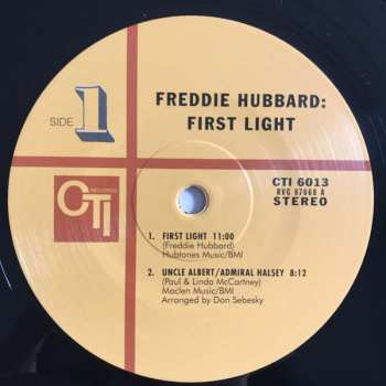 LP Freddie Hubbard: First Light LTD
