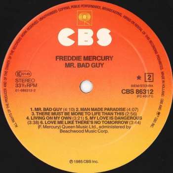 LP Freddie Mercury: Mr. Bad Guy