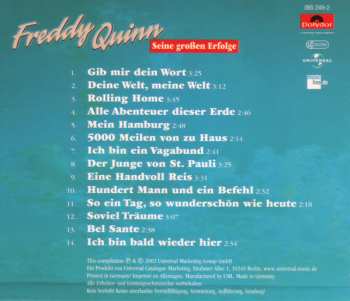 3CD/Box Set Freddy Quinn: Seine Großen Erfolge