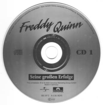 3CD/Box Set Freddy Quinn: Seine Großen Erfolge