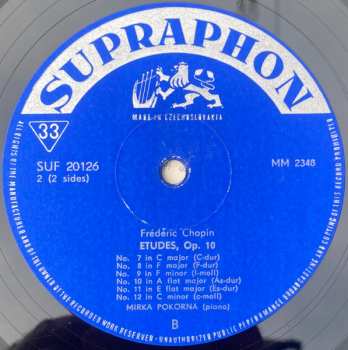 EP Frédéric Chopin: 12 Etudes For Piano I., Op. 10 