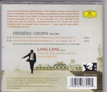 CD Frédéric Chopin: Piano Concertos Nos. 1 & 2 