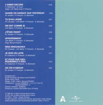 9CD/Box Set Frédéric François: L'intégrale Des Albums Originaux 1984-1992