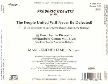 CD Frederic Rzewski: The People United Will Never Be Defeated!