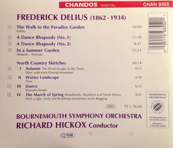 CD Richard Hickox: The Walk To A Paradise Garden / Dance Rhapsody 1 & 2 / In A Summer Garden / North Country Sketches