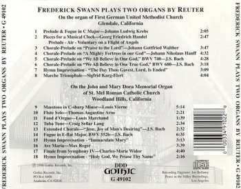 CD L.P.: Frederick Swann Plays Two Organs By Reuter
