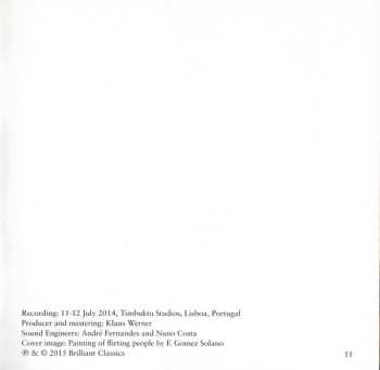 CD Carlos Damas: Complete Music For Violin