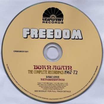 5CD Freedom: Freedom: Born Again, The Complete Recordings 1967-72,