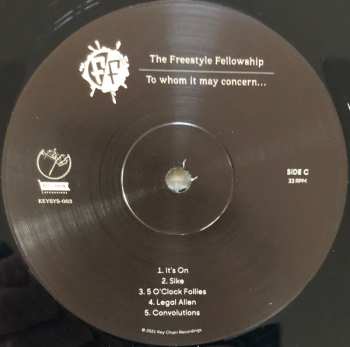 2LP Freestyle Fellowship: To Whom It May Concern...