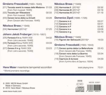 CD Girolamo Frescobaldi: Figuren Der Sehnsucht