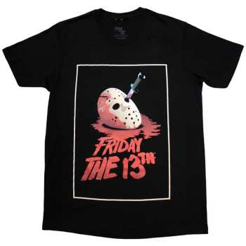 Merch Friday The 13th: Friday The 13th Unisex T-shirt: Jason Blood Mask (small) S