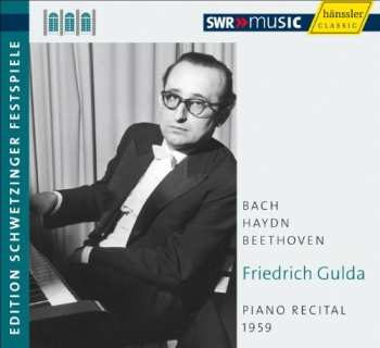 Album Johann Sebastian Bach: Piano Recital 1959