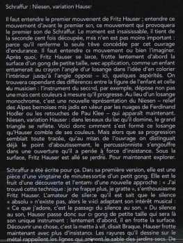 CD Fritz Hauser: Schraffur For Gong Solo