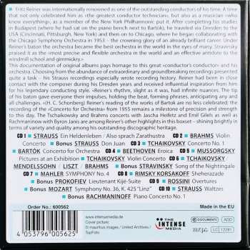 10CD/Box Set Fritz Reiner: Fritz Reiner & The Chicago Symphony Orchestra: Milestones Of A Legendary Conductor
