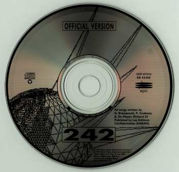 CD Front 242: Official Version