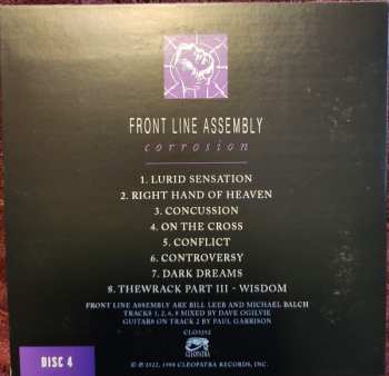 6CD Front Line Assembly: Permanent Data 1986​-​1989 DLX