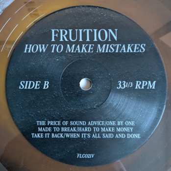LP Fruition: How To Make Mistakes CLR