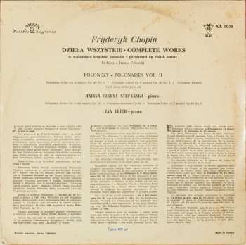 LP Frédéric Chopin: Dzieła Wszystkie - Polonezy Vol. II
