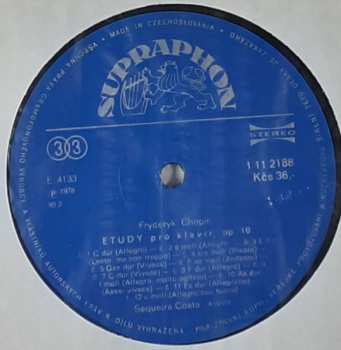 LP Frédéric Chopin: Études Opp. 10 & 25