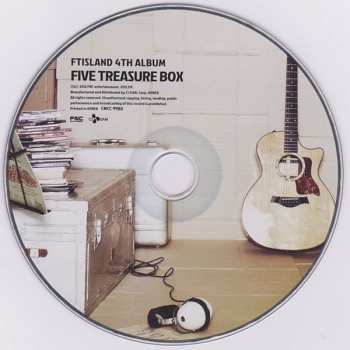 CD/Box Set FTISLAND: Five Treasure Box
