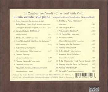 CD Fumio Yasuda: Im Zauber Von Verdi - Charmed With Verdi