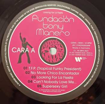 LP/CD Fundacion Tony Manero: Looking For La Fiesta