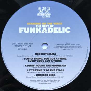 2LP Funkadelic: Standing On The Verge - The Best Of