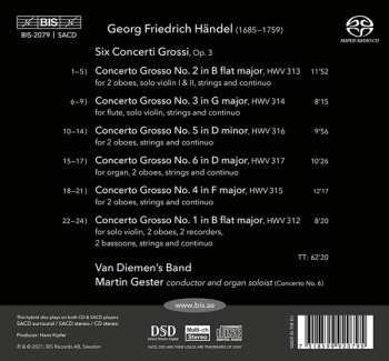 SACD Georg Friedrich Händel: 6 Concerti Grossi
