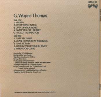 CD G. Wayne Thomas: G. Wayne Thomas LTD